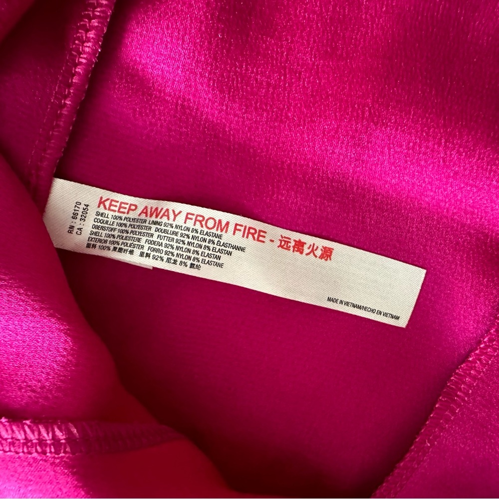 FREE PEOPLE Intimately Toss it On Strapless Tube Top Hot Pink XS - Picture 5 of 7